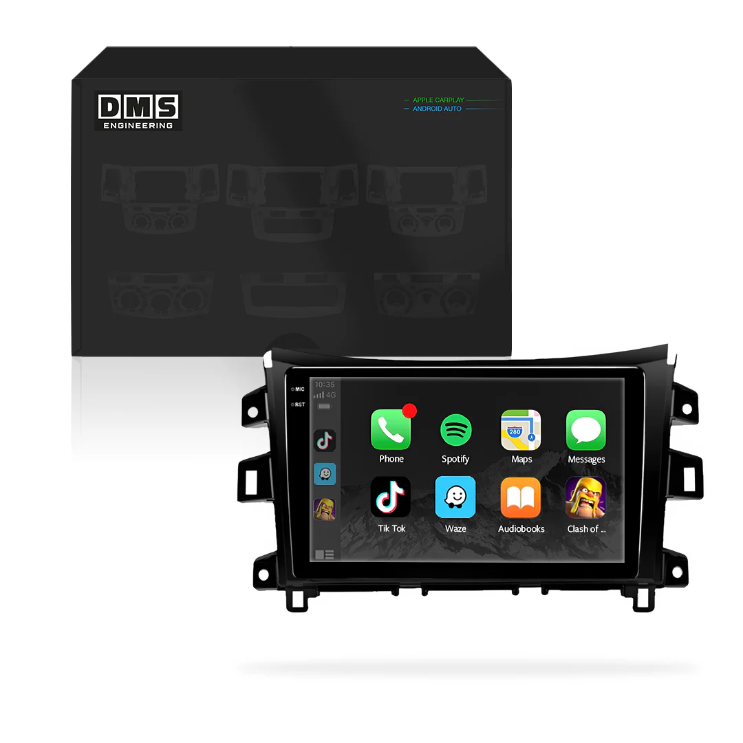 Nissan Navara D23 NP300 (2015 - 2022) 10.1" Wireless Android 13 Touchscreen Stereo for Apple CarPlay / Android Auto