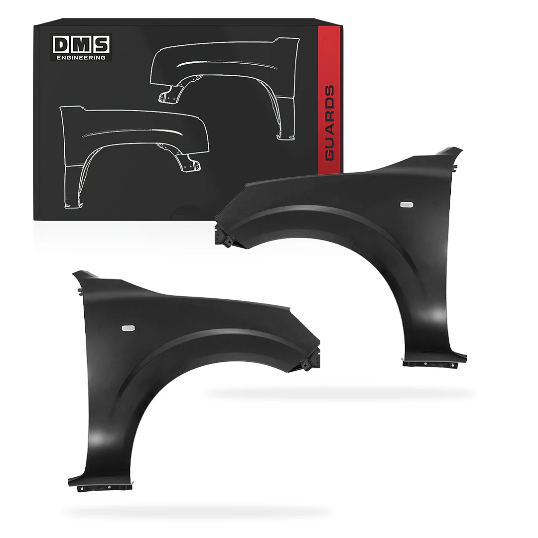 Nissan Navara D23 NP300 (2015 - 2025) Primed Front Guards LH + RH - Image 2