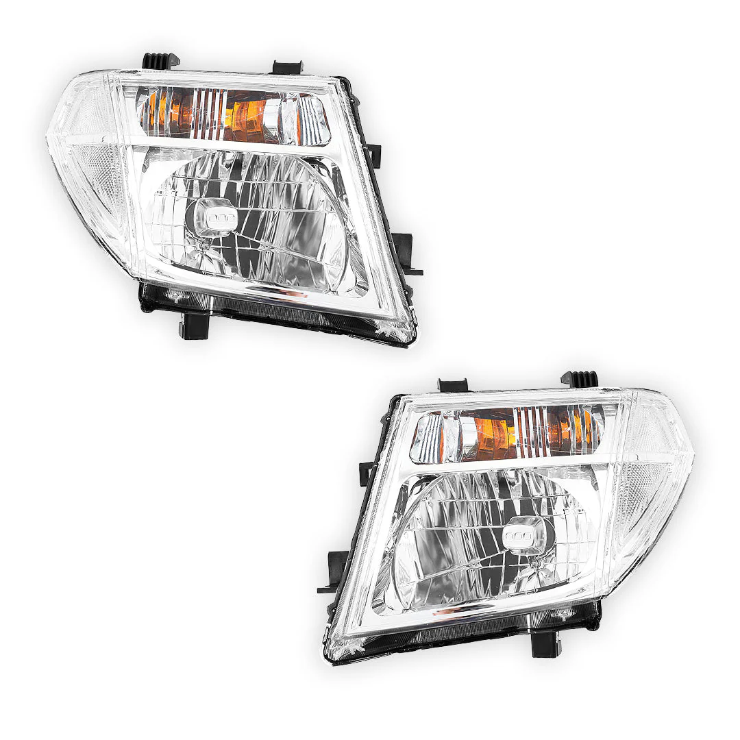 Nissan Navara D40 (2005 - 2010) OEM Style Headlights LH + RH - Image 2