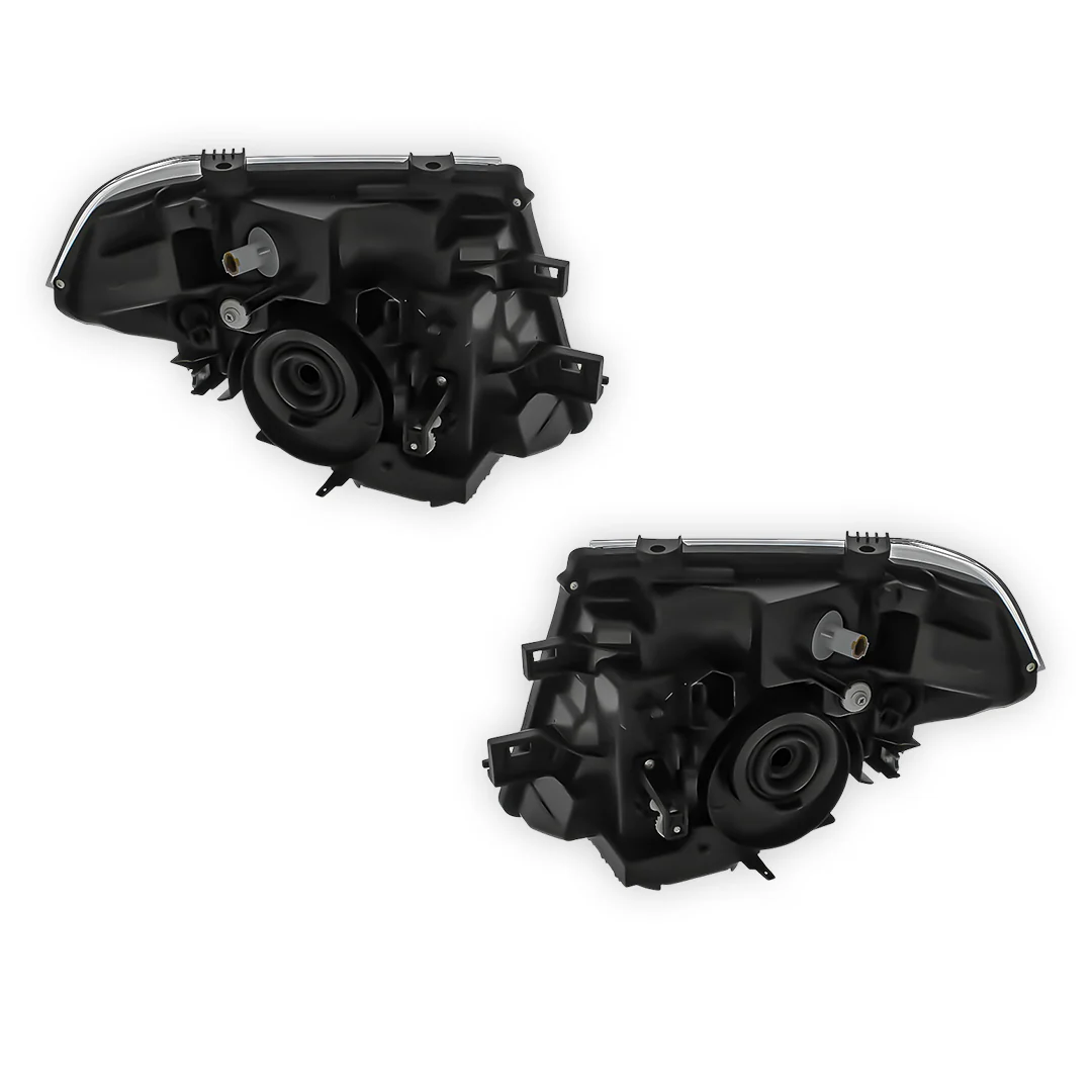 Nissan Navara D40 Chrome Headlights 2005 - 2010 OEM-Style Aftermarket Left & Right - Image 3