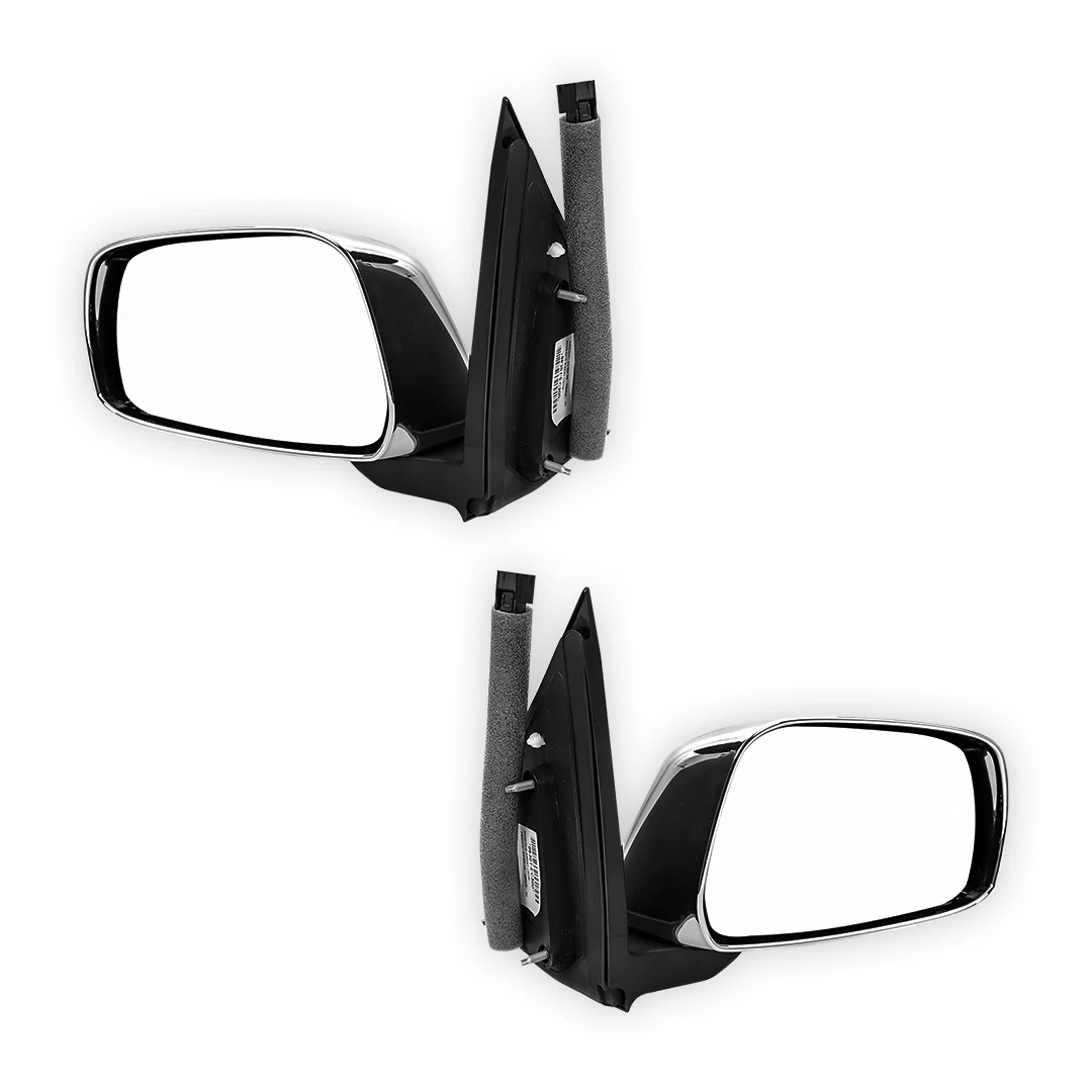 Nissan Pathfinder R51 Series 1 (2005 - 2010) Genuine Chrome Door Mirrors Without Mirror Light LH + RH - Image 2