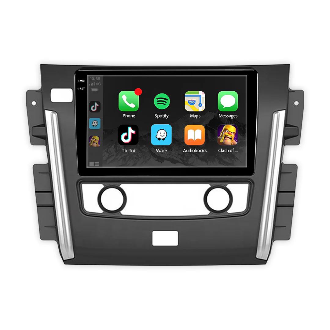 Nissan Patrol GU (2012 - 2018) 10" Wireless Android 16 Head Unit for Apple CarPlay / Android Auto - Image 2