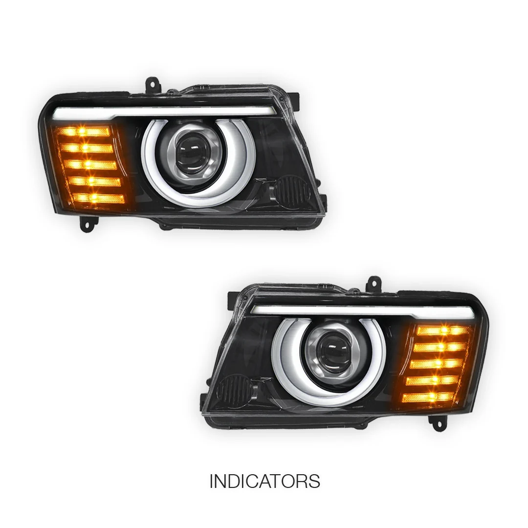 Nissan Patrol GU MK4 / MK5 / MK6 / MK7 / MK8 / Y61 (2005 - 2016) Full LED Laser Headlights LH + RH - Image 4