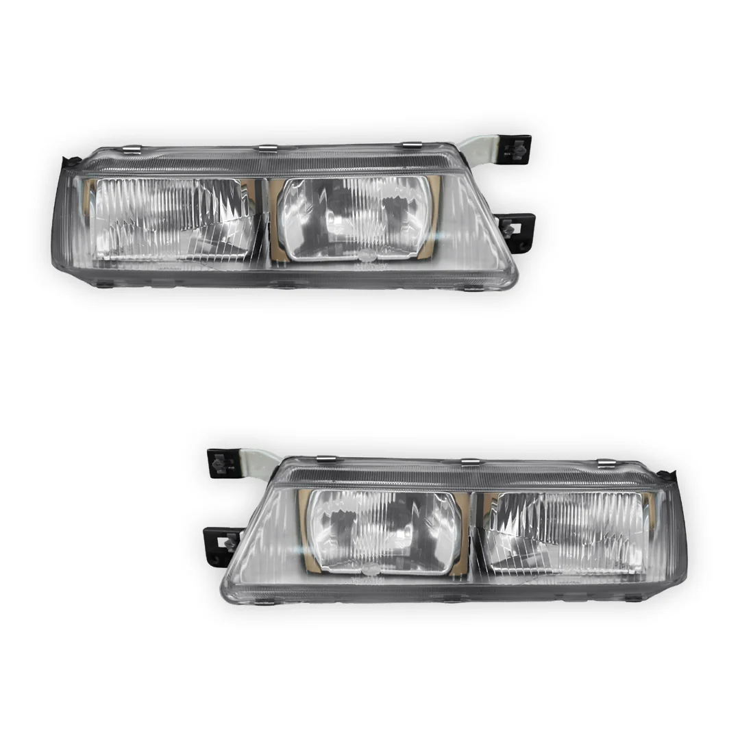 Nissan Pulsar N13 (1989 - 1991) Genuine Headlights LH + RH - Image 2