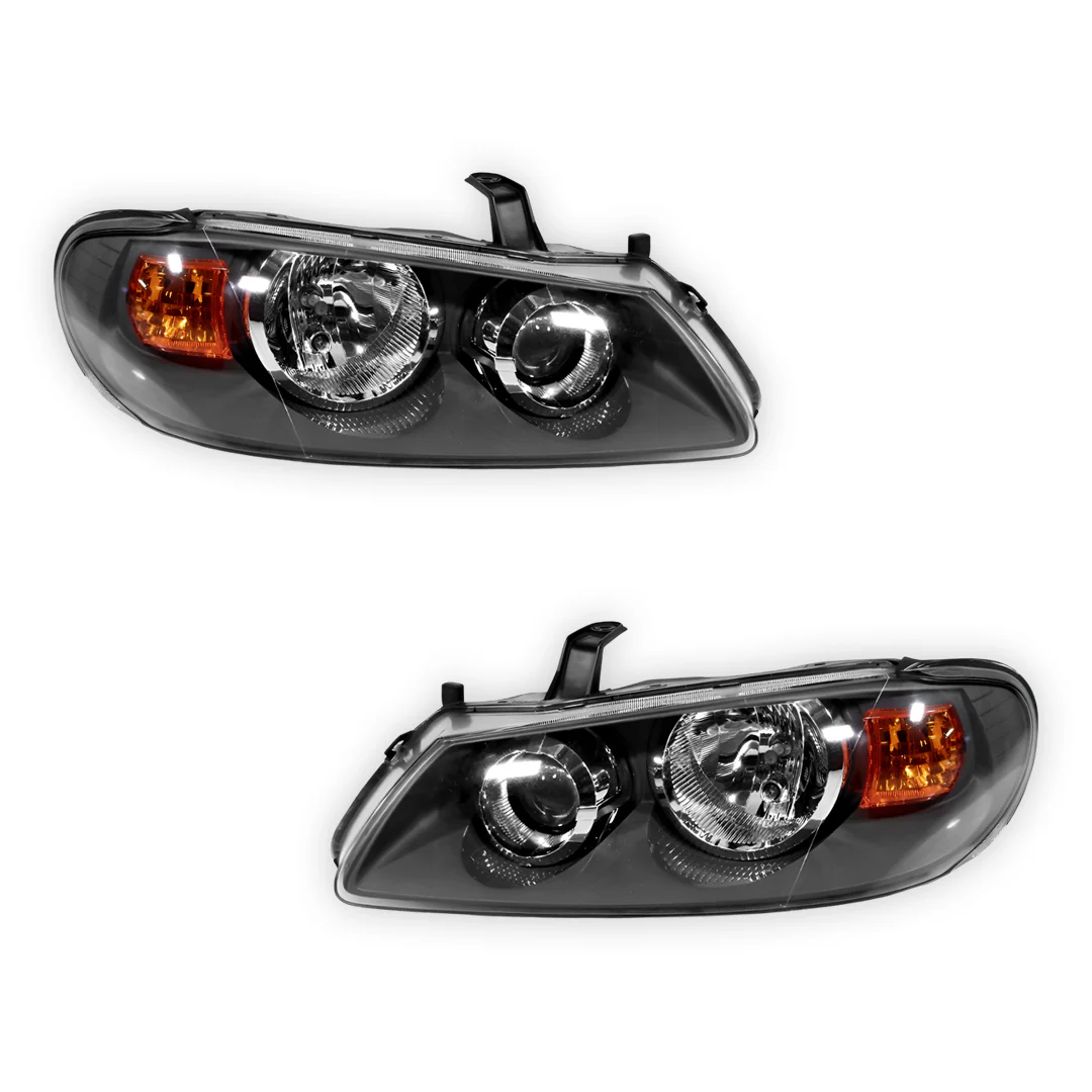 Nissan Pulsar N16 (2002 - 2005) OEM Style Headlights LH + RH - Image 2