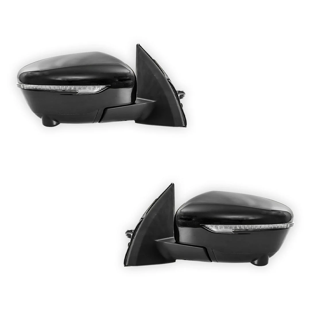 Nissan Qashqai J11 Series 1 (2014 - 2017) Primed Door Mirrors Assembly With Auto Fold and Camera LH + RH - Image 3