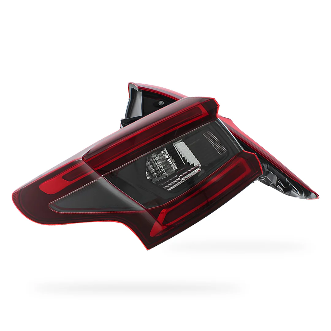 Nissan Qashqai J11 SUV Rear Halogen Outer Tail Lights 2017 - 2022 OEM-Style Aftermarket Left & Right