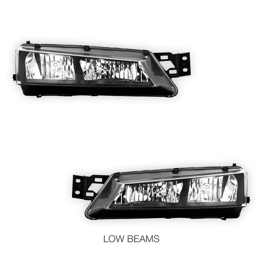 Nissan Silvia S14 (1997 - 1998) JDM Headlights with Smoked Corner LH + RH - Image 3