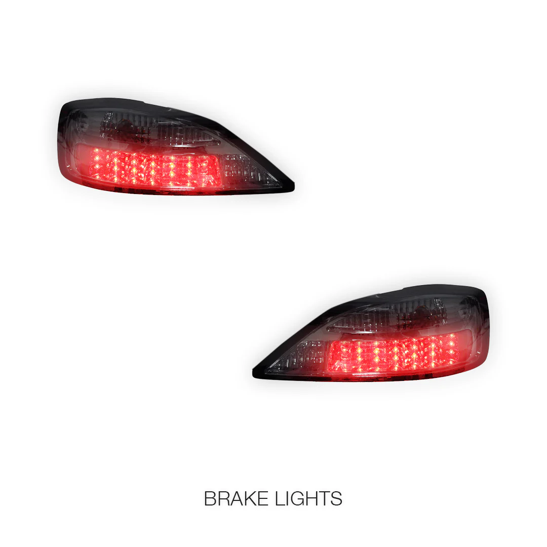 Nissan Silvia S15 (1999 - 2001) YOSHIO Style Smoked LED Tail Lights LH + RH - Image 4