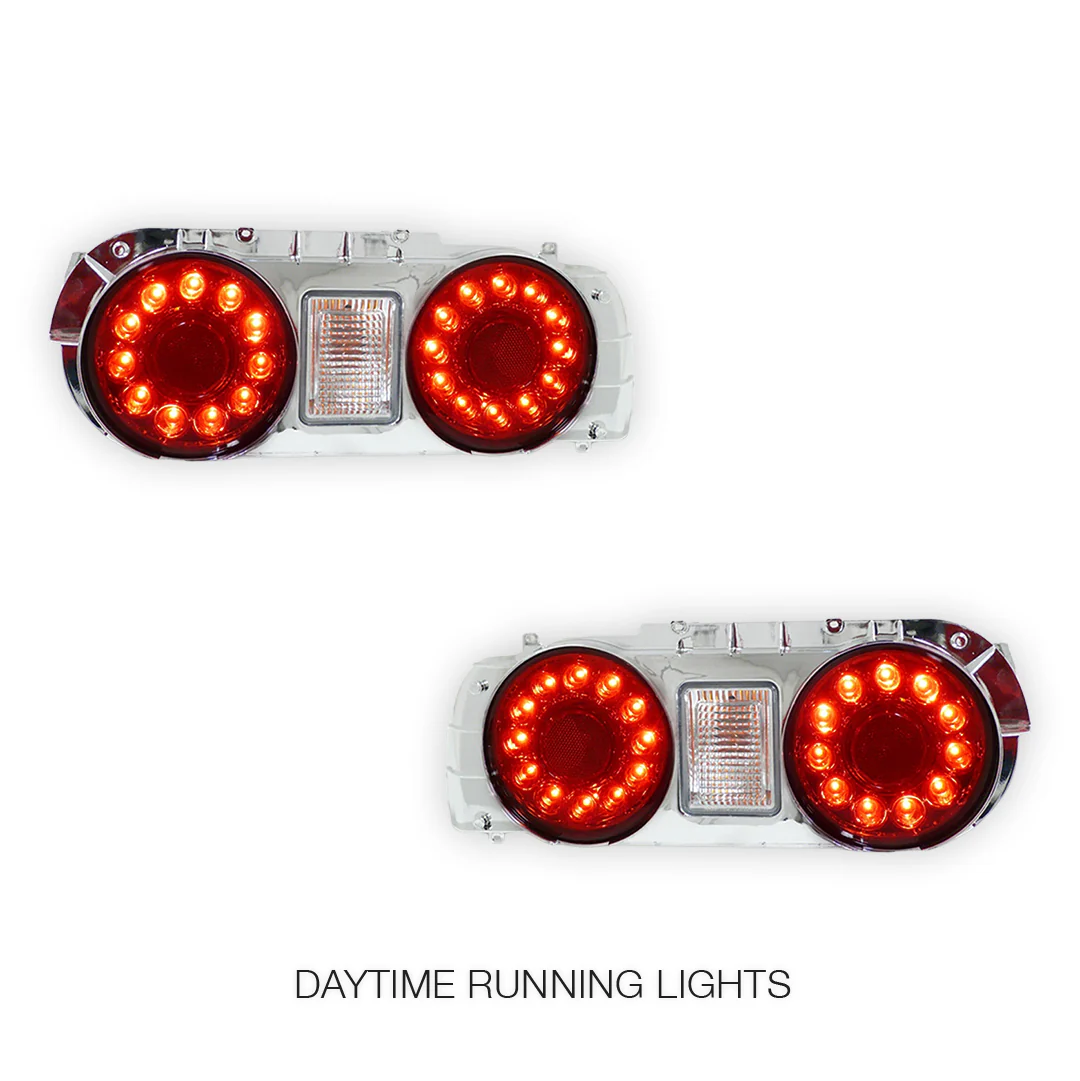 Nissan Skyline R32 (1991 - 1993) LED Tail Lights LH + RH - Image 2