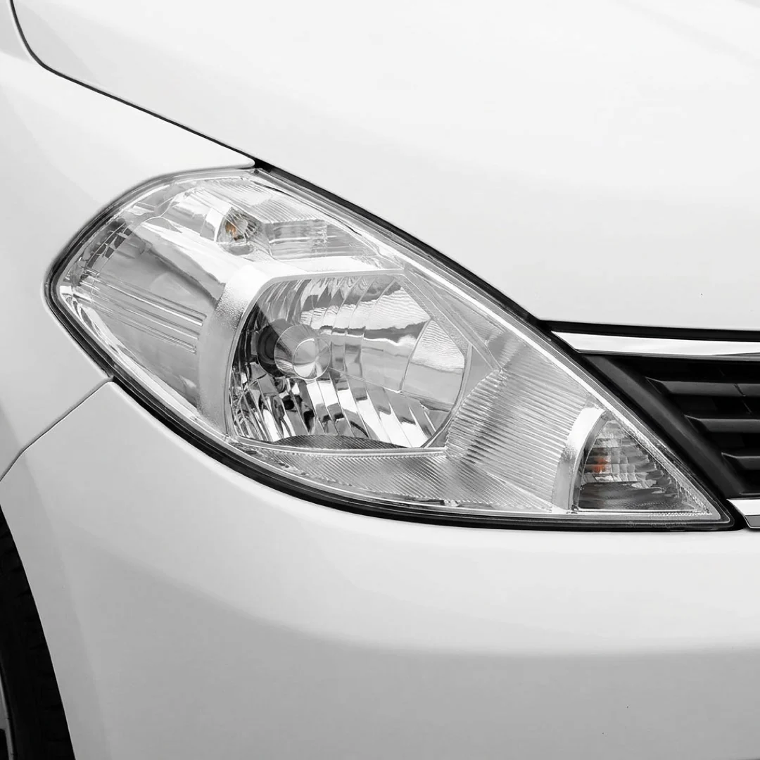 Nissan Tiida C11 (2006 - 2009) Chrome Headlights LH + RH - Image 2