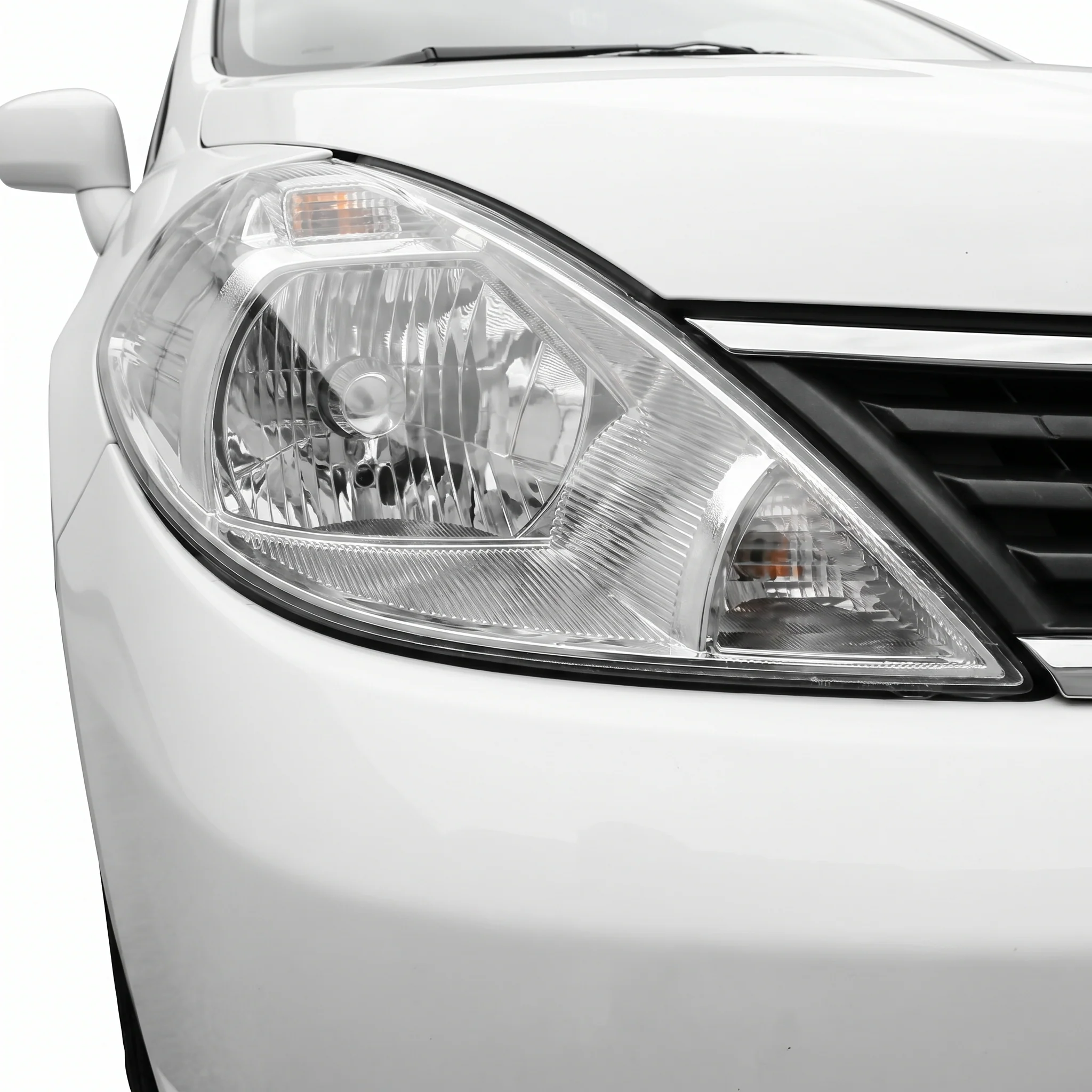 Nissan Tiida C11 (2006 - 2009) Chrome Headlights LH + RH - Image 3