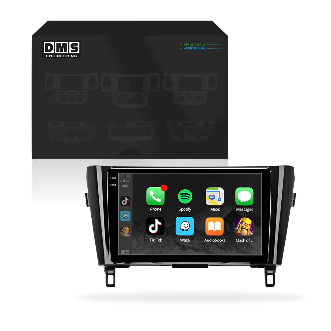 Nissan X-Trail T32 (2014 - 2019) 10.1" Wireless Android 13 Touchscreen Stereo for Apple CarPlay / Android Auto