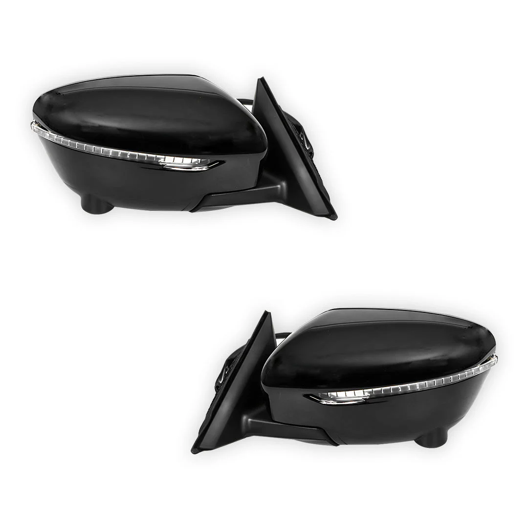 Nissan X-Trail T32 Series 1 (2014 - 2017) Primed Door Mirrors Assembly With Camera LH + RH - Image 3