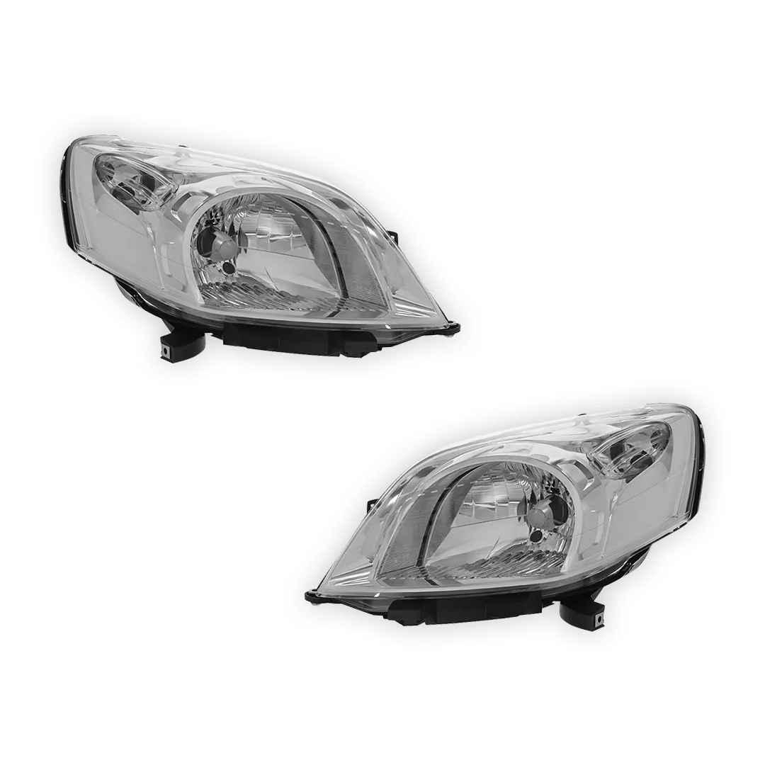 Peugeot Bipper A9 Front Headlights 2008 - 2016 OEM-Style Aftermarket Left & Right - Image 2