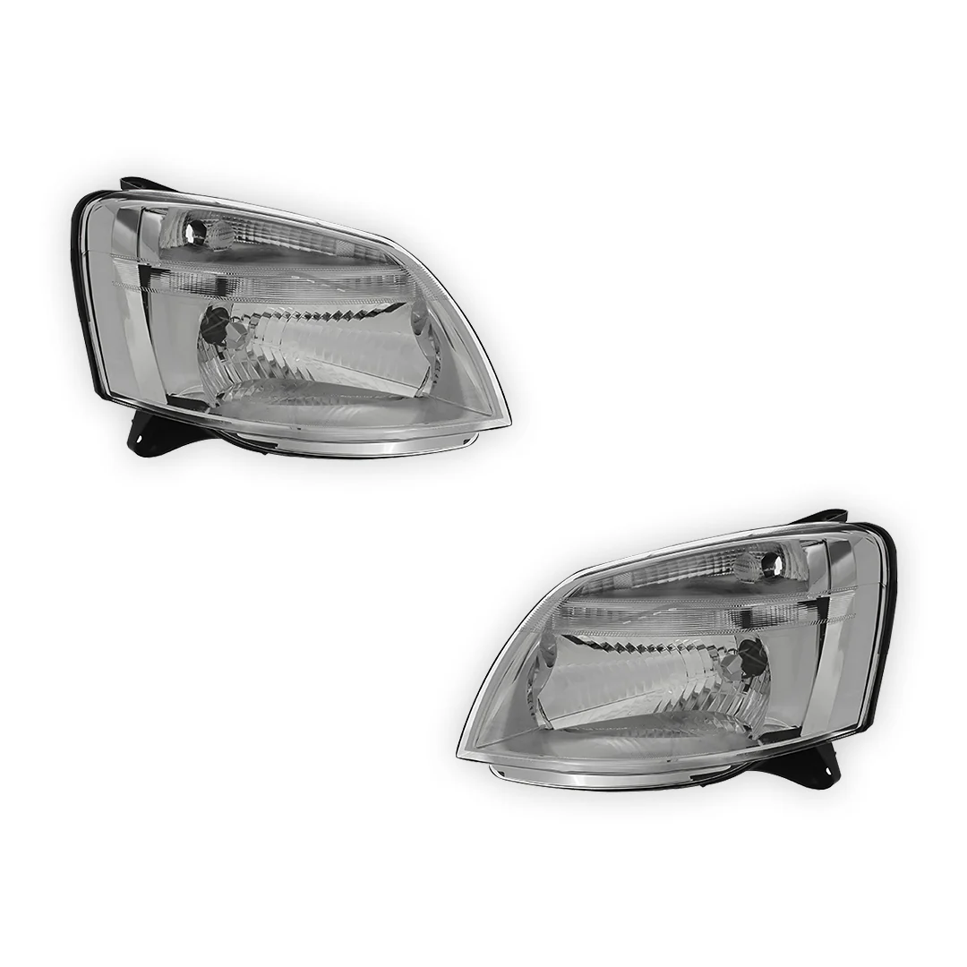 Peugeot Partner Front Headlights 2002 - 2008 OEM-Style Aftermarket Left & Right - Image 2