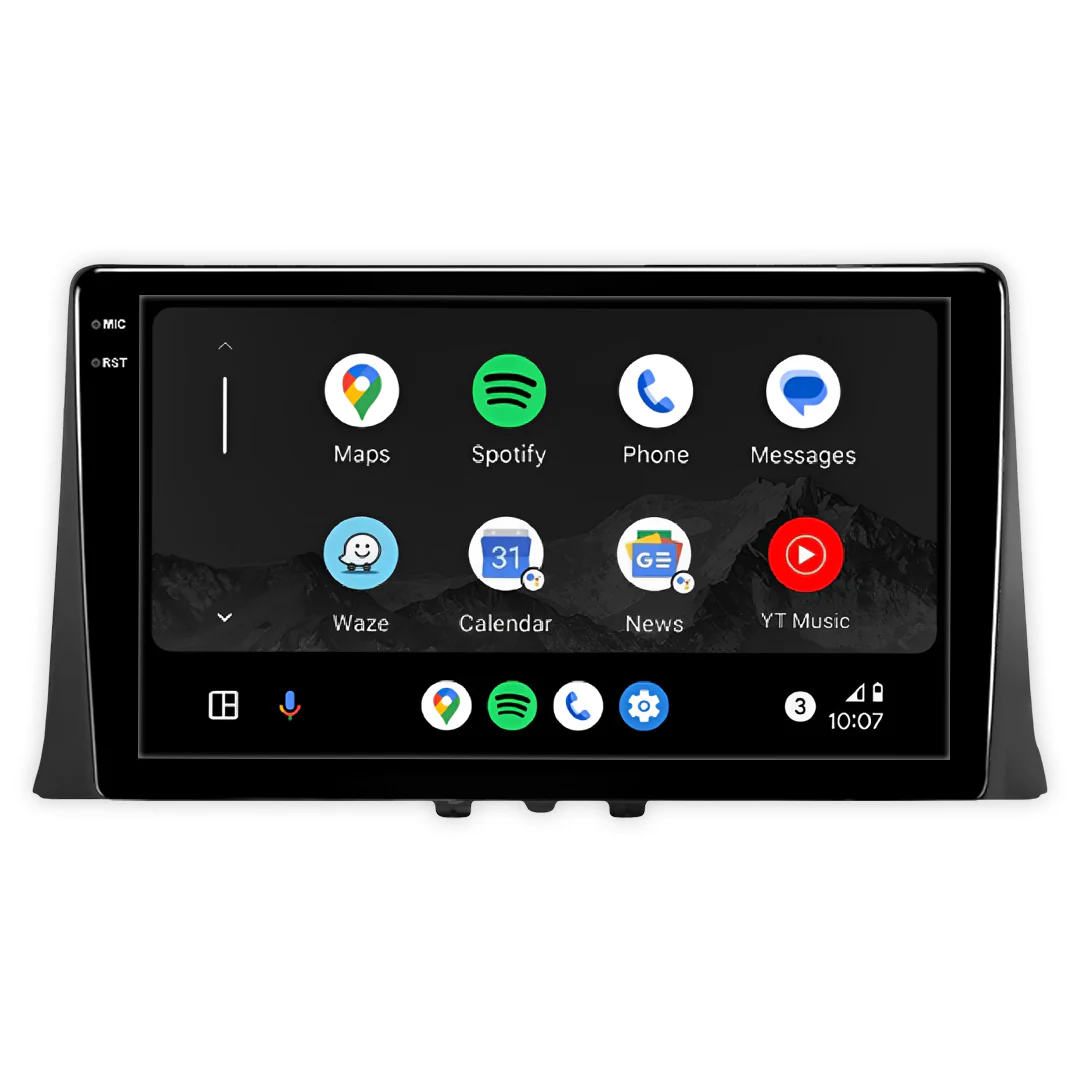 Peugeot Partner K9 (2018 - 2023) 9" Wireless Android 15 Touchscreen Stereo for Apple CarPlay / Android Auto - Image 3