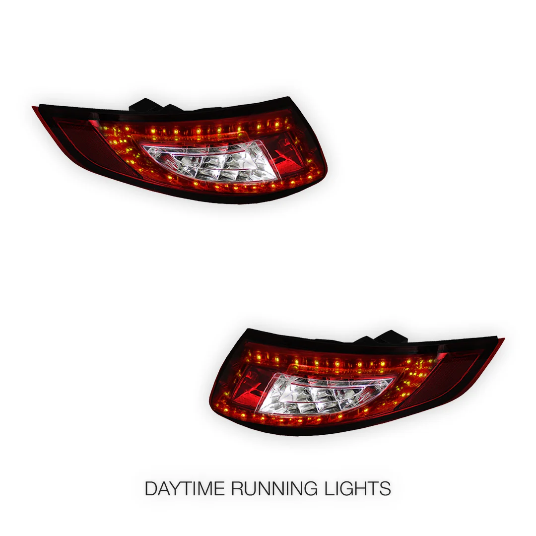 Porsche 911 997 Series (2005 - 2008) Full LED Tail Lights LH + RH - Image 8