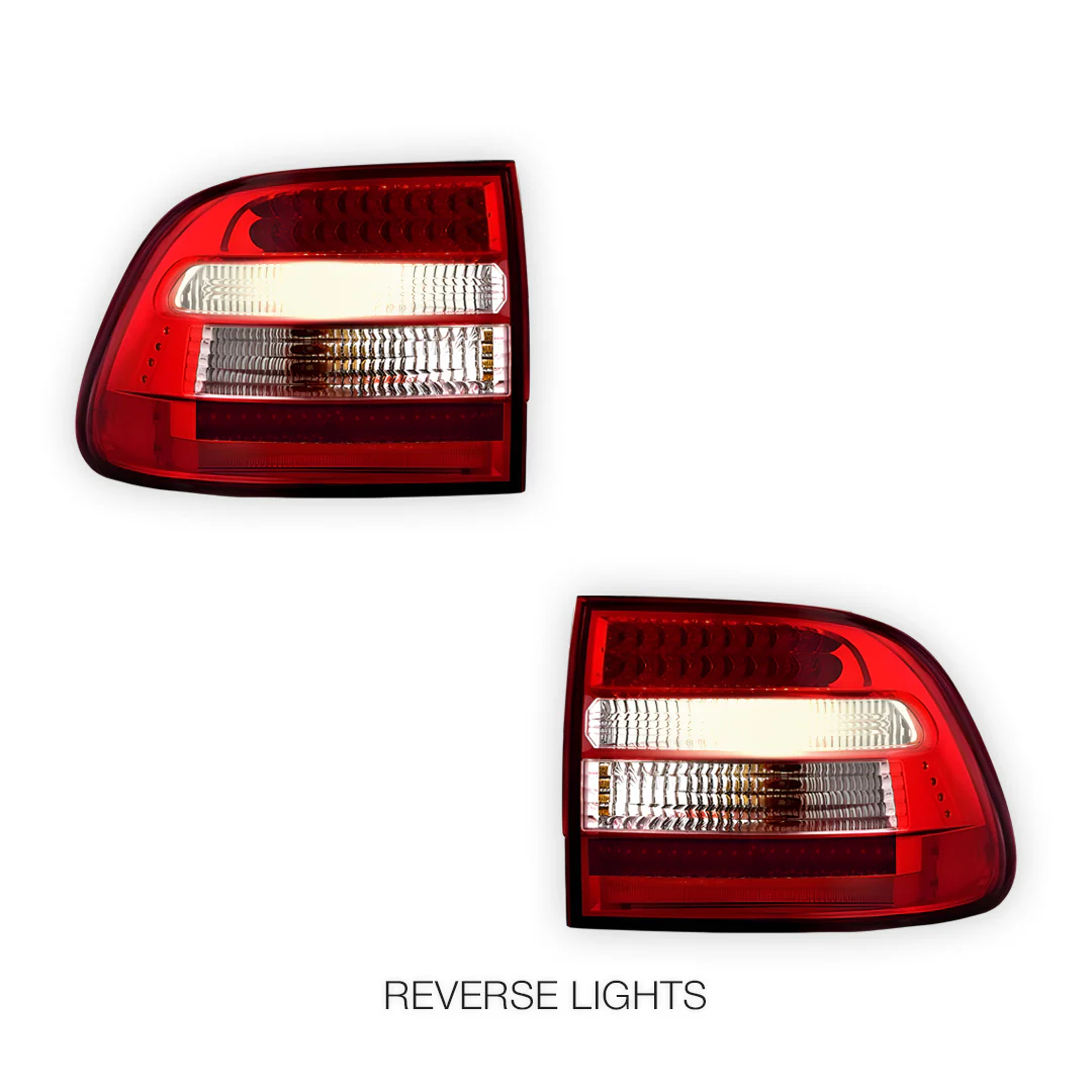 Porsche Cayenne 9PA / 955 (2003 - 2006) LED Tail Lights LH + RH - Image 6