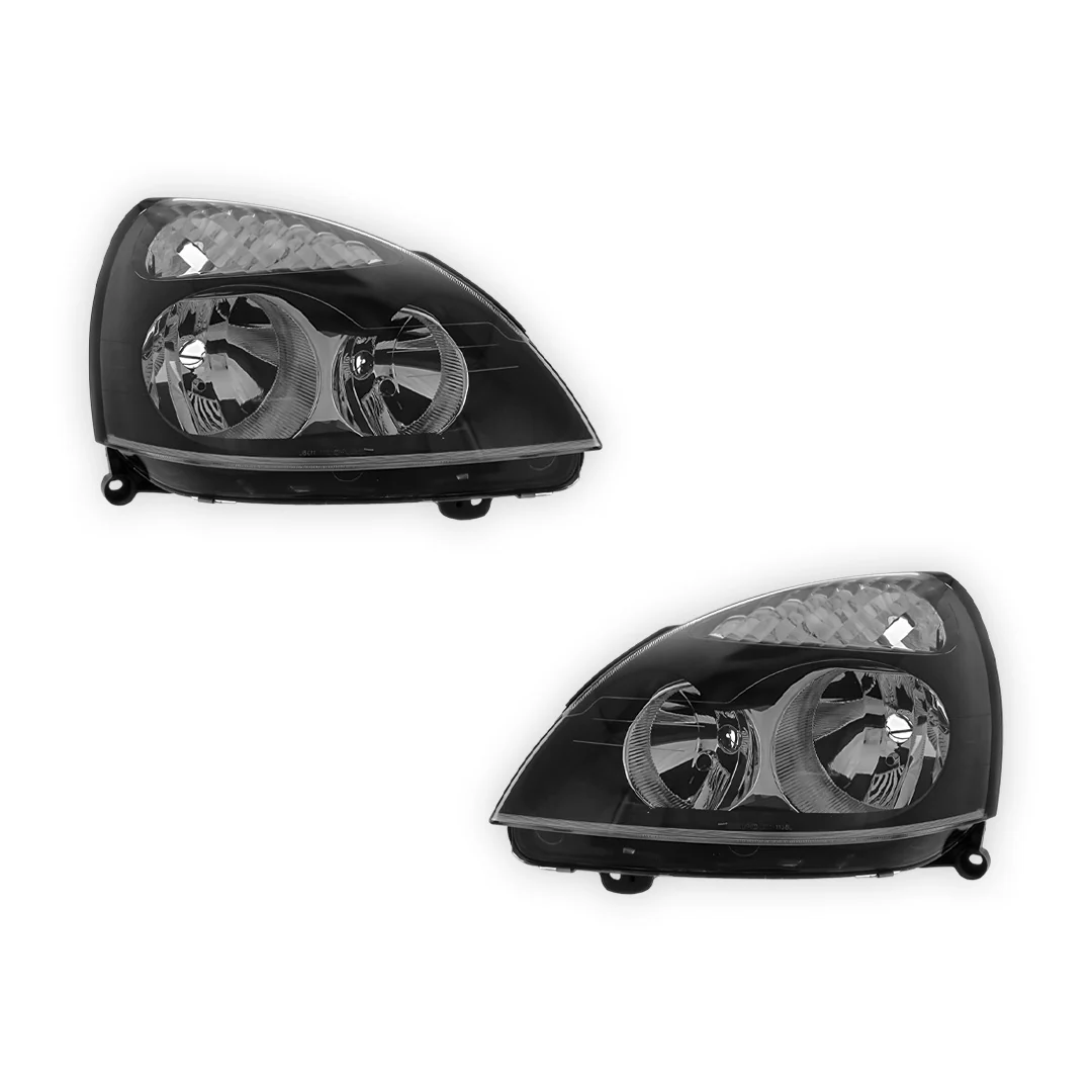 Renault Clio MK2 Headlights 2001 - 2005 OEM-Style Aftermarket Left & Right - Image 2