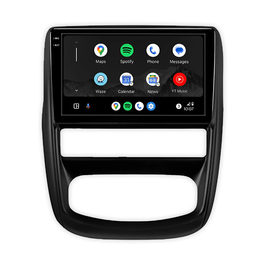 Renault Duster Gen 1 (2010 - 2015) 9" Wireless Android 16 Head Unit for Apple CarPlay / Android Auto - Image 3