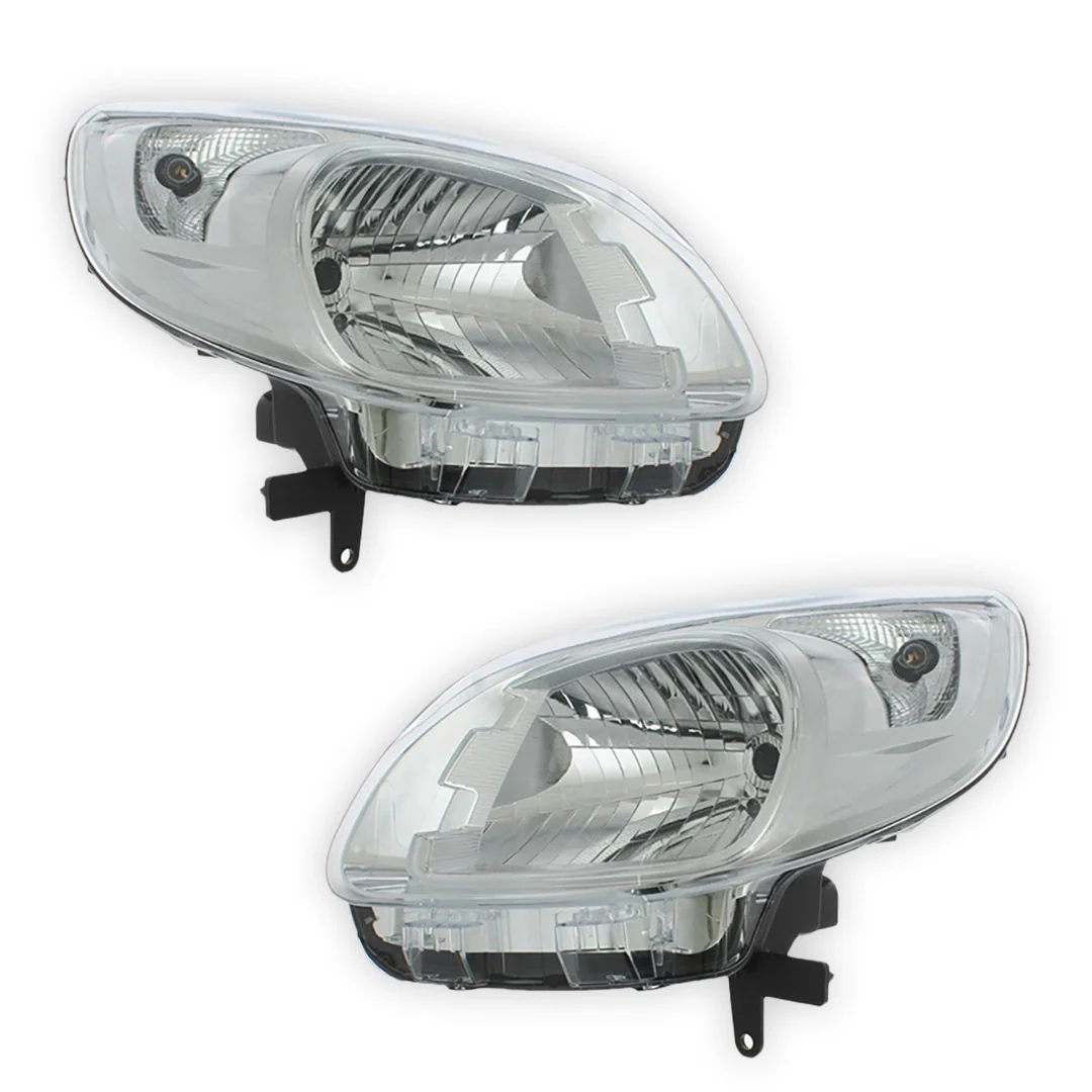 Renault Kangoo MK2 Chrome Headlights 2013 - 2022 OEM-Style Aftermarket Left & Right - Image 2