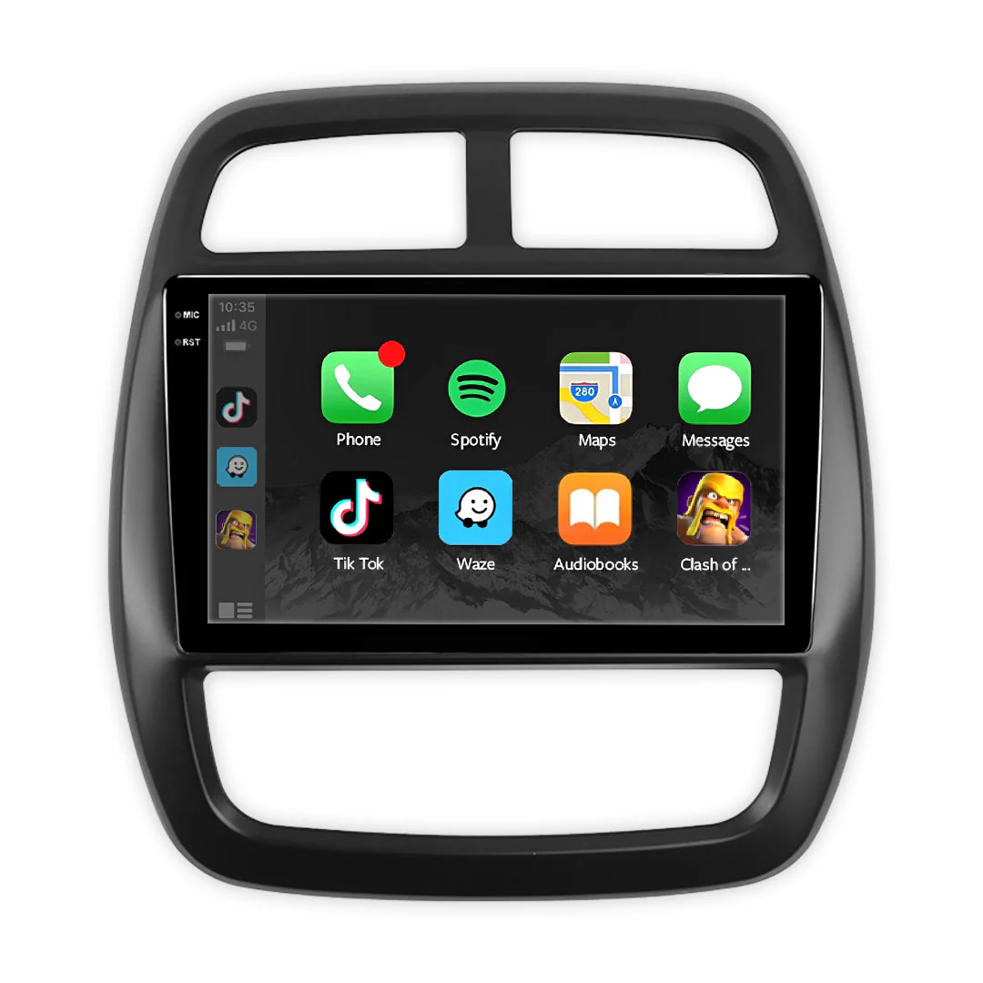 Renault Kwid (2012 - 2017) 9" Wireless Android 16 Car Stereo for Apple CarPlay / Android Auto - Image 2