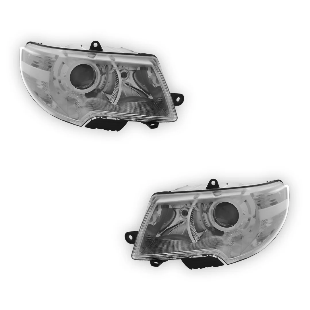 Skoda Superb 3T Chrome Headlights 2009 - 2013 OEM-Style Aftermarket Left & Right - Image 2