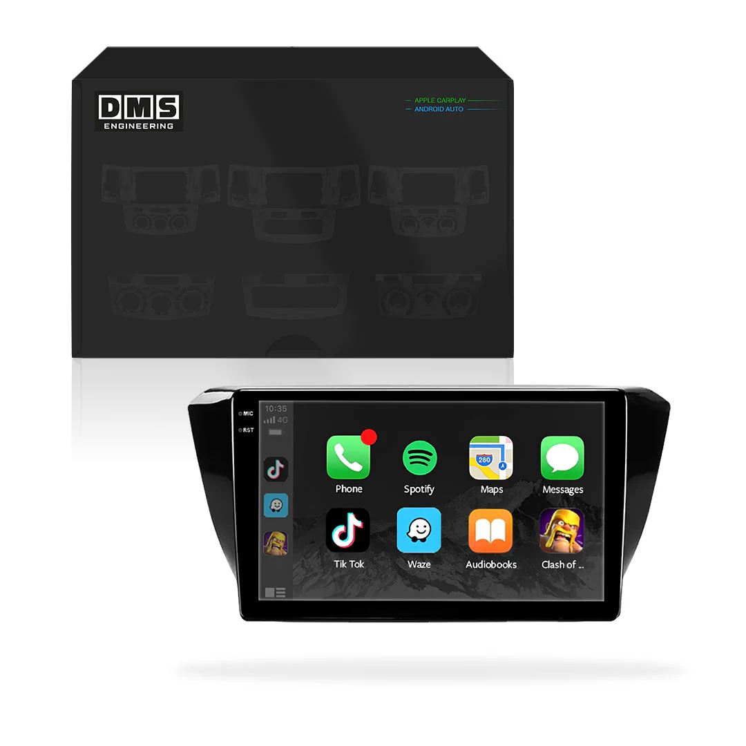 Skoda Superb NP (2015 - 2019) 10" Wireless Android 16 Head Unit for Apple CarPlay / Android Auto