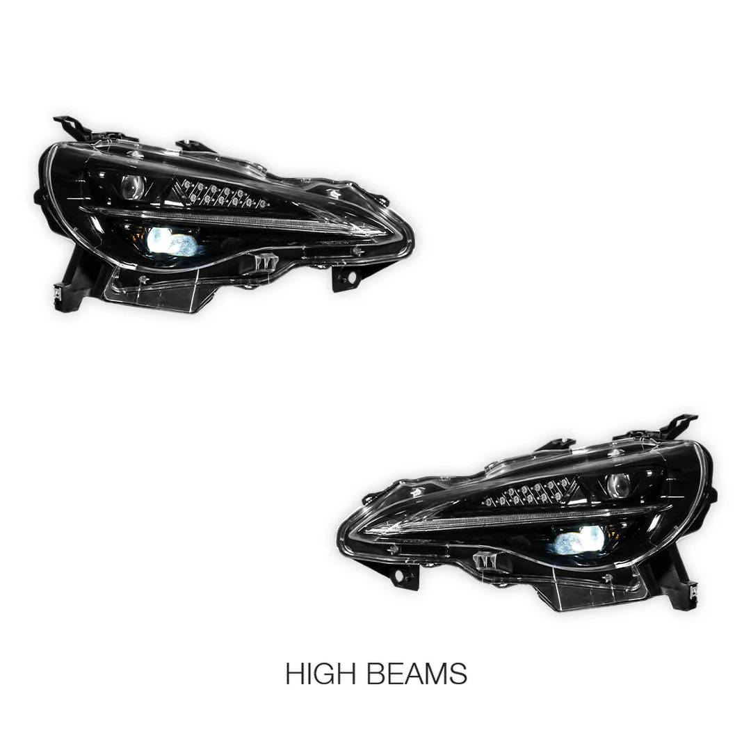 Subaru BRZ (2012 - 2021) Sequential Projector Headlights LH + RH - Image 5
