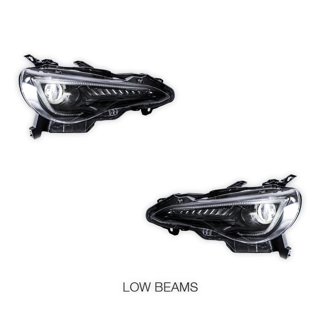 Subaru BRZ (2012 - 2021) Sequential Projector Headlights LH + RH - Image 3