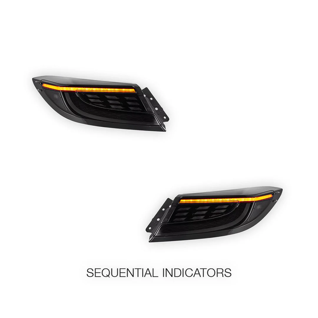 Subaru BRZ 2nd Gen. (2022 - 2024) Sequential Smoked Full LED Tail Lights LH + RH - Image 4
