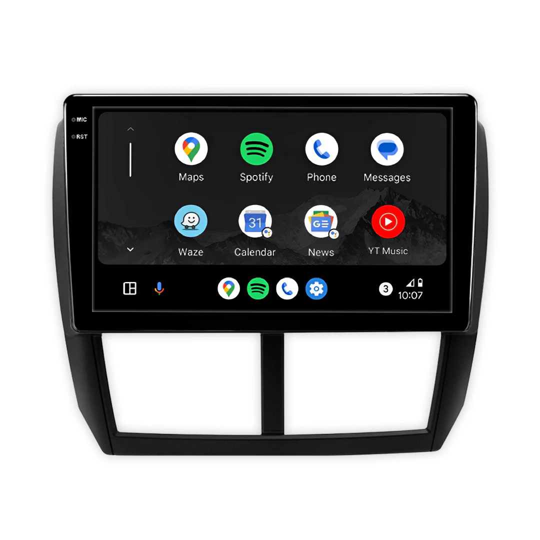 Subaru Forester SH (2007 - 2013) 9" Wireless Android 16 Android Player for Apple CarPlay / Android Auto - Image 3