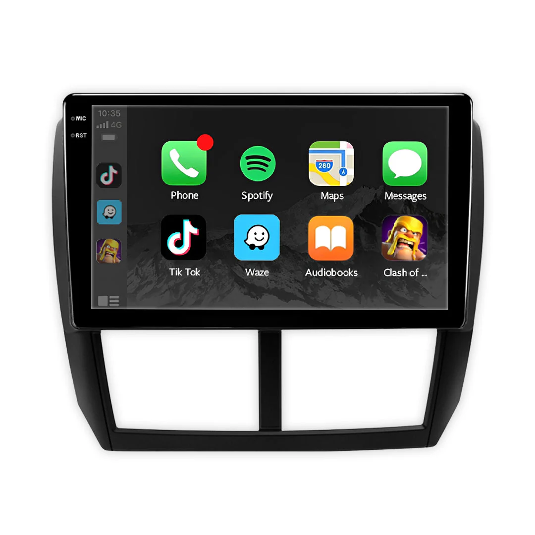 Subaru Forester SH (2007 - 2013) 9" Wireless Android 16 Car Stereo for Apple CarPlay / Android Auto - Image 2