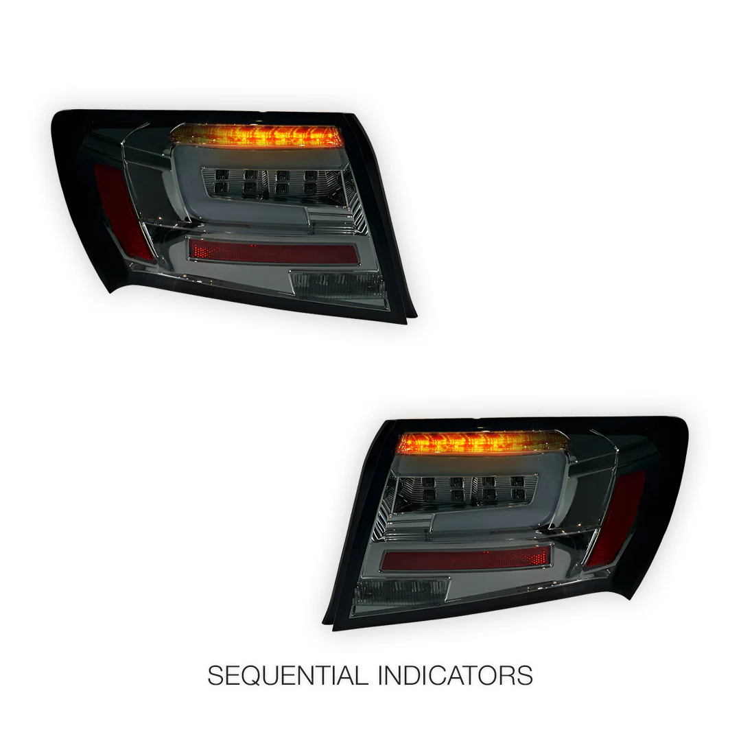 Subaru Impreza GH / GJ (2007 - 2013) Sequential 3D LED Stripe Bar Tail Lights LH + RH - Image 10