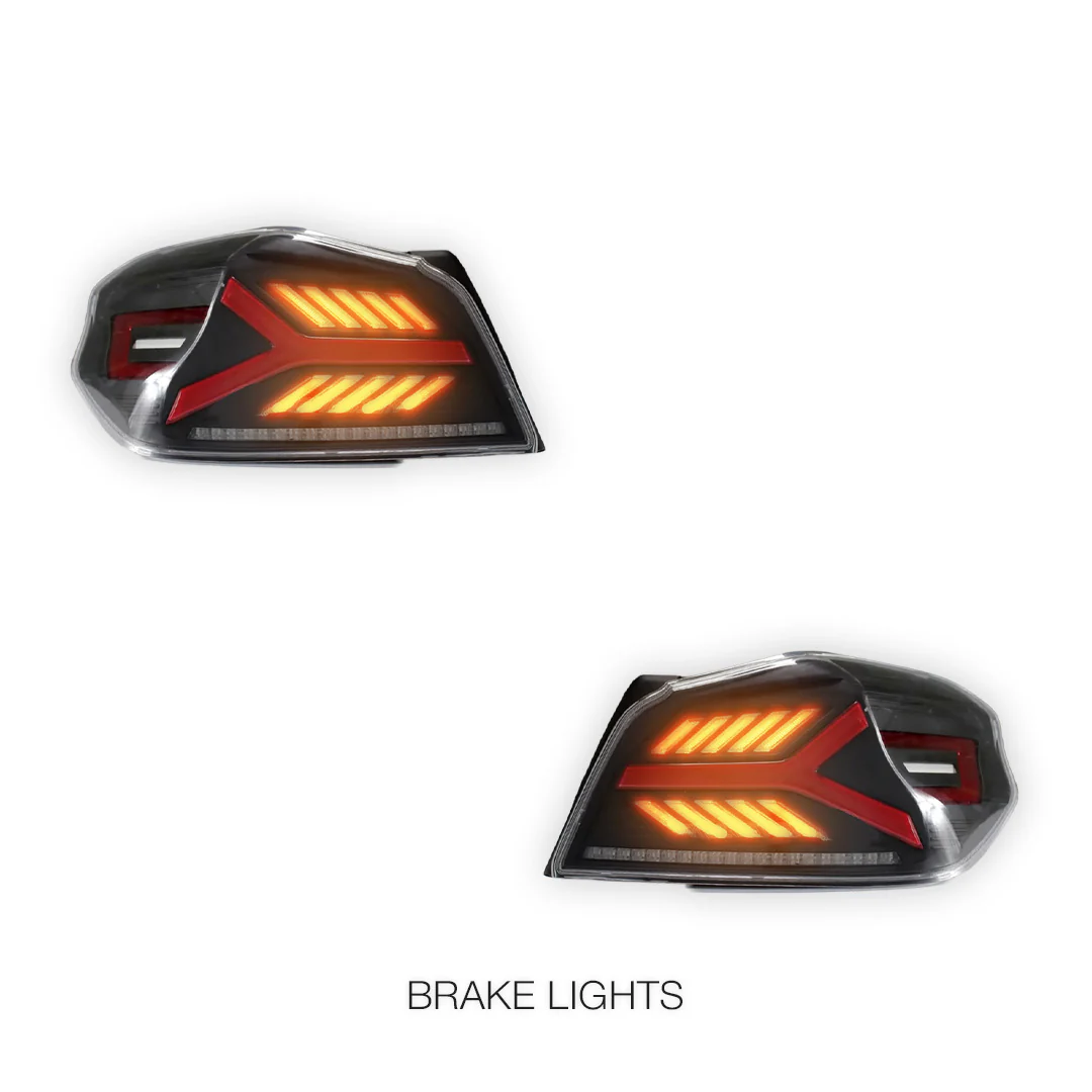 Subaru WRX VA (2014 - 2021) Arrow Style Sequential LED Tail Lights LH + RH - Image 3