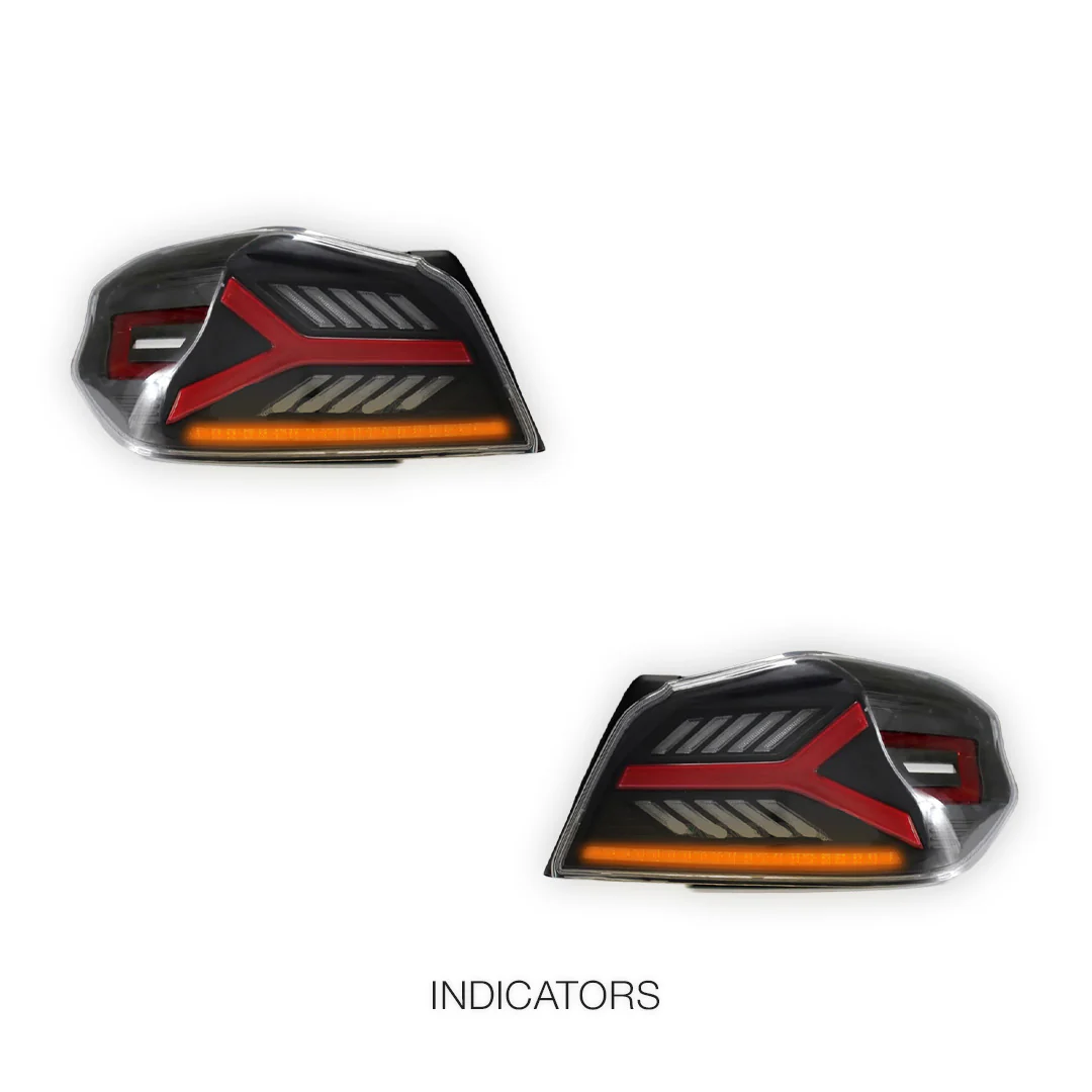 Subaru WRX VA (2014 - 2021) Arrow Style Sequential LED Tail Lights LH + RH - Image 4