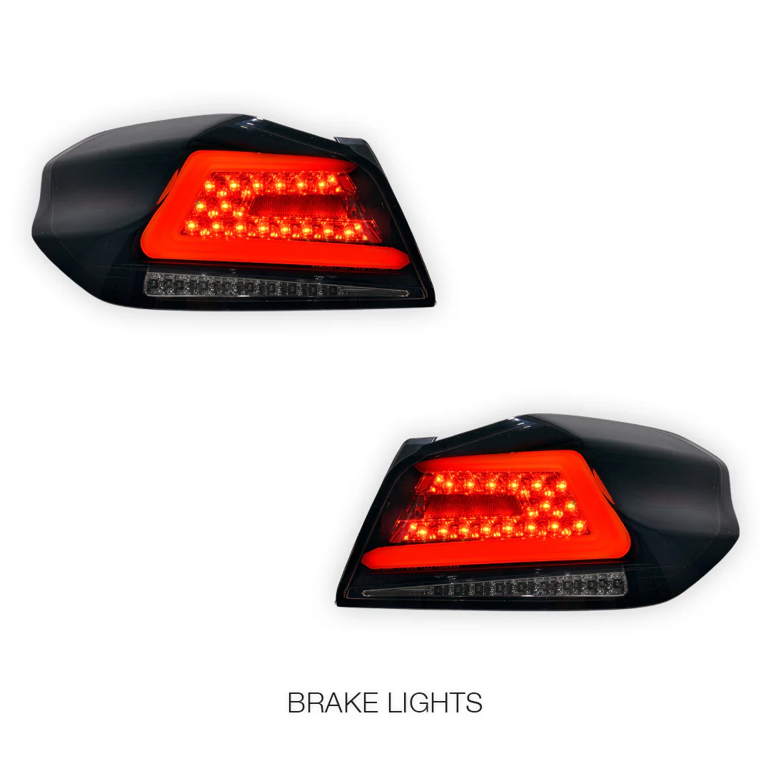 Subaru WRX VA (2014 - 2021) Sequential LED 3D Stripe Bar Tail Lights LH + RH - Image 11
