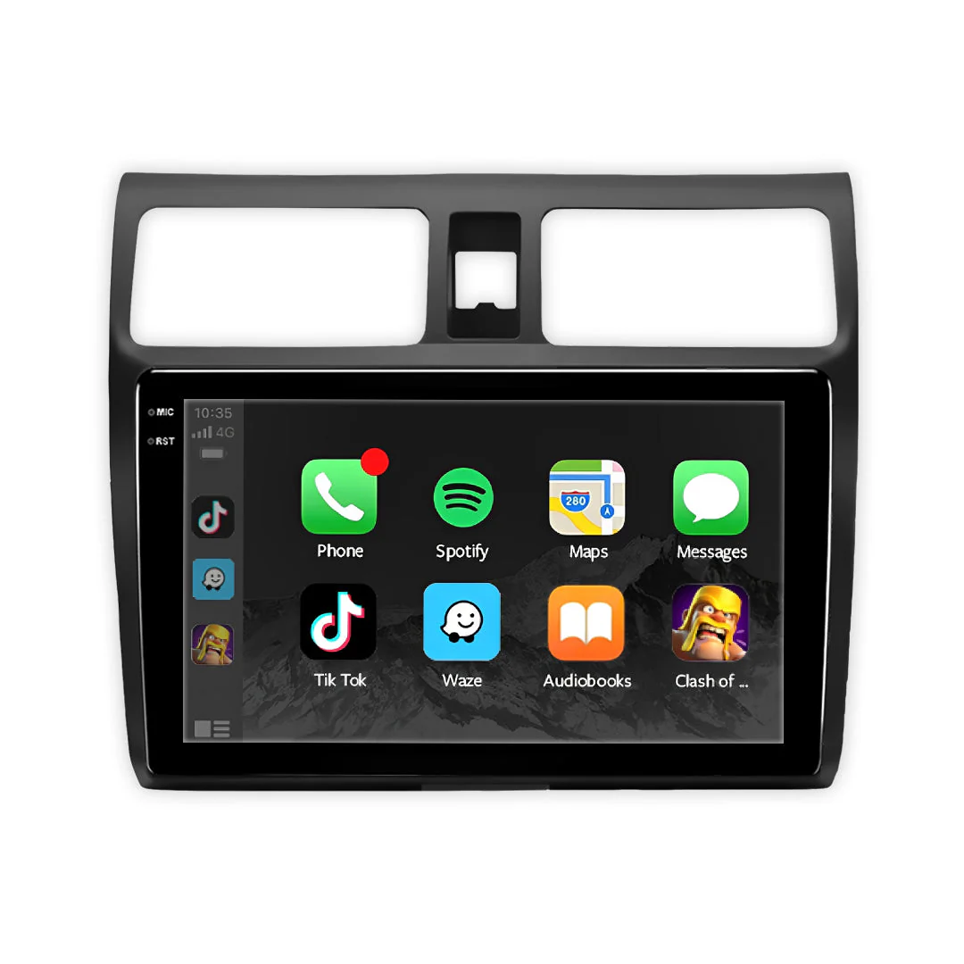 Suzuki Swift EZ (2003 - 2010) 10" 13.3" Android Screen – Android 16, Wireless Apple CarPlay & Android Auto - Image 2