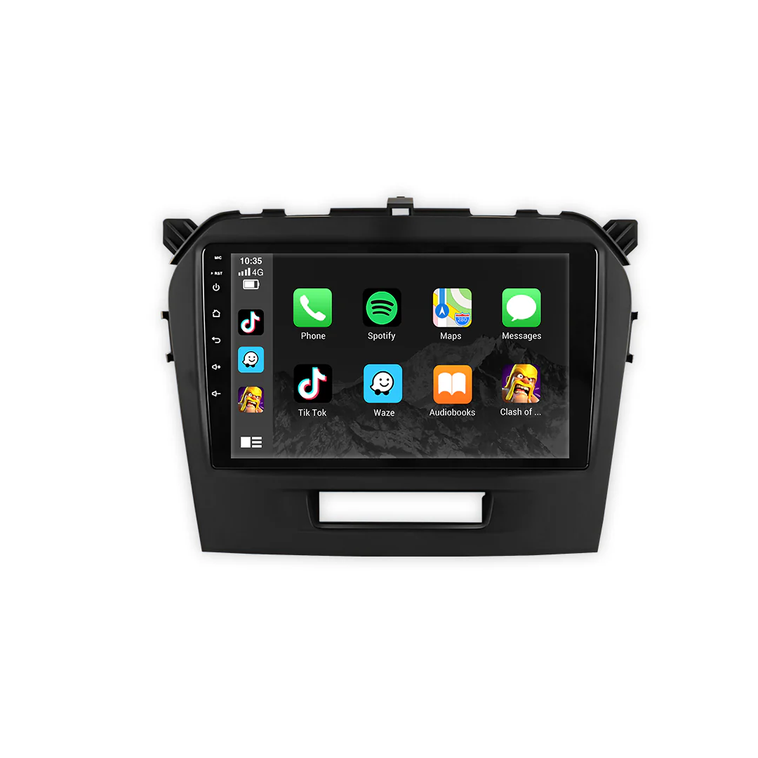 Suzuki Vitara (2015 - 2024) 9" Wireless Android 14 Touchscreen Stereo for Apple CarPlay / Android Auto - Image 3