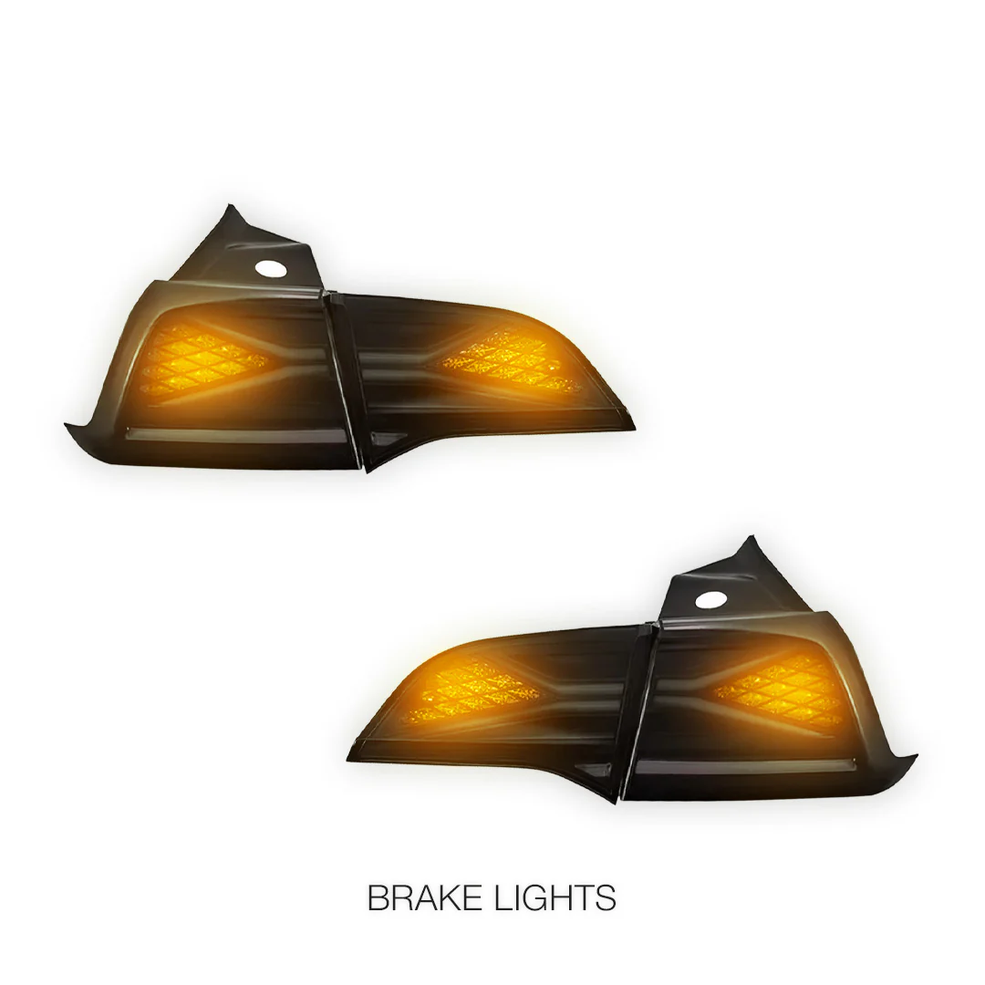 Tesla Model Y SUV (2022 - 2023) Sequential RGB Tail Lights LH + RH - Image 3