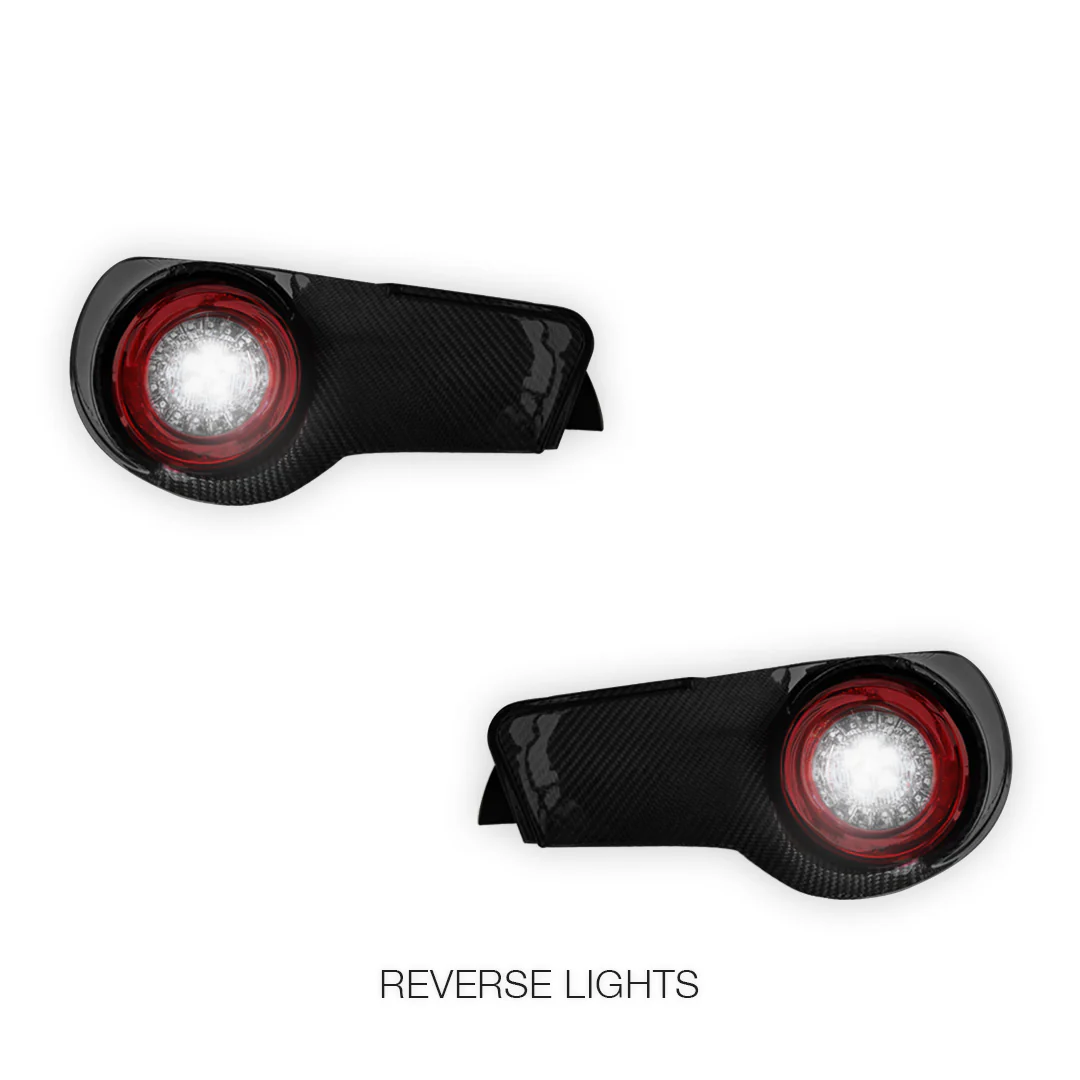 Toyota 86 1st Gen (2012 - 2021) Carbon LED Tail Lights LH + RH - Image 6