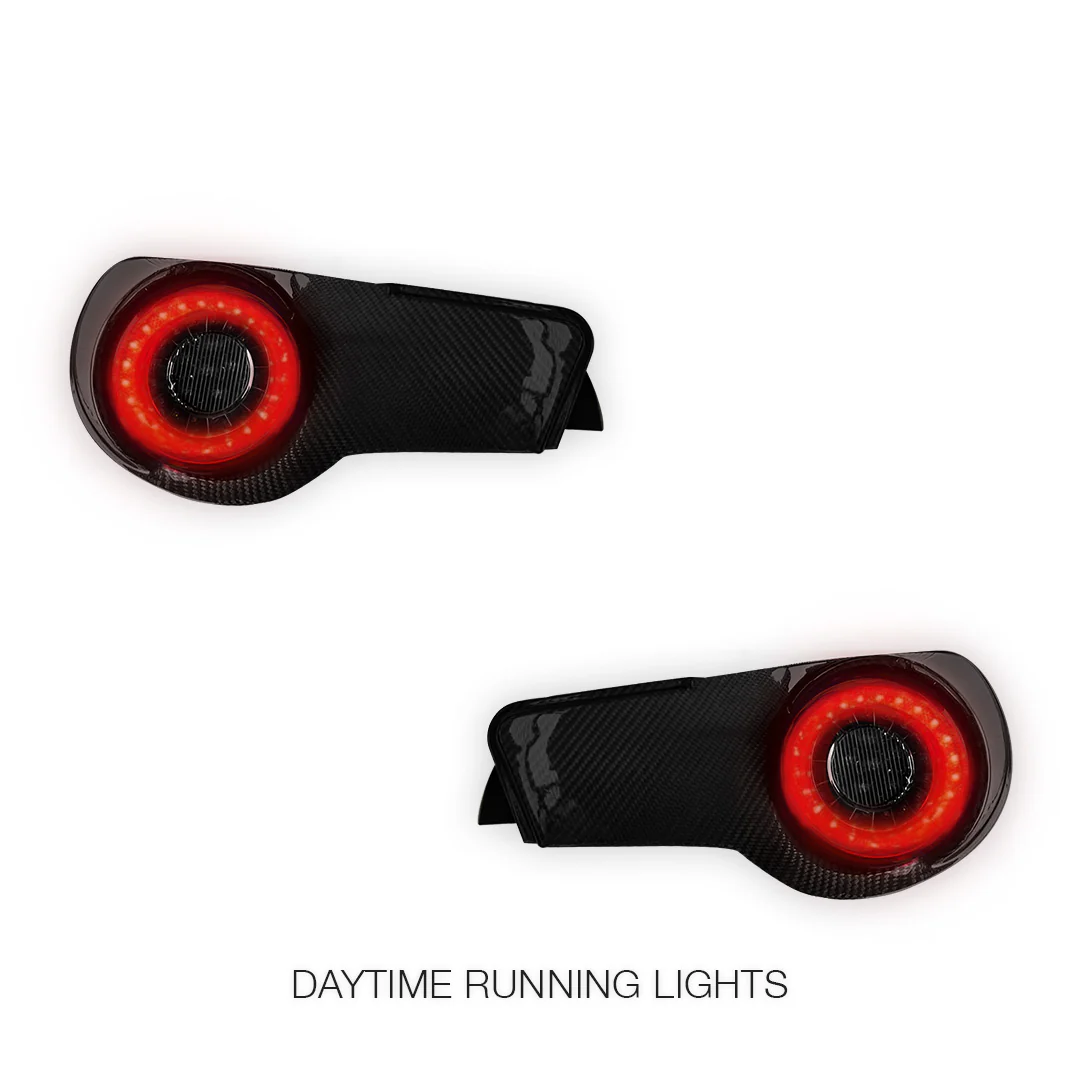 Toyota 86 1st Gen (2012 - 2021) Carbon LED Tail Lights LH + RH - Image 9