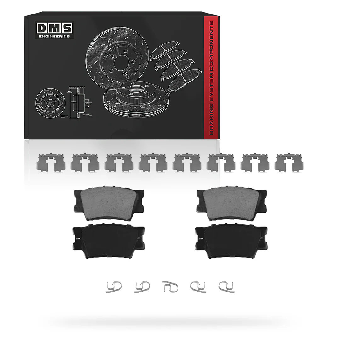 Toyota Avalon (2008 - 2012) Front and Rear Standard Brake Rotors and Brake Pads LH + RH - Image 5