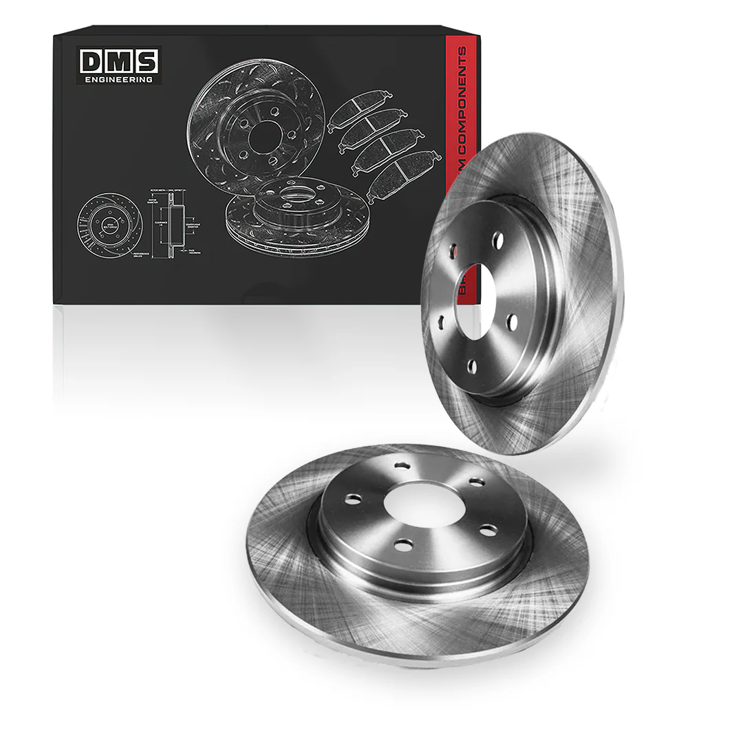 Toyota Camry (2007 - 2011) Front and Rear Standard Brake Rotors and Brake Pads LH + RH - Image 2