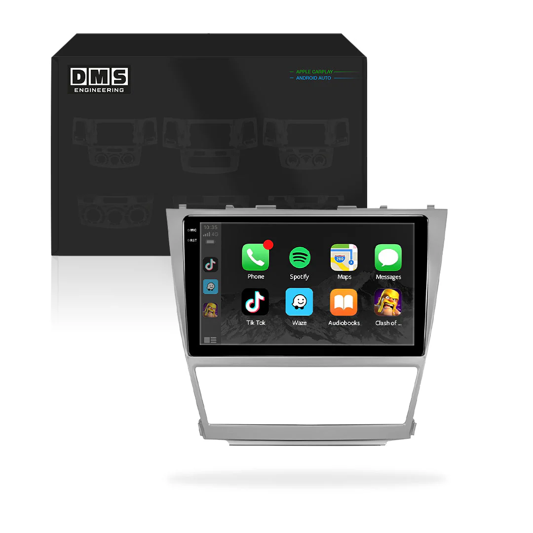 Toyota Camry XV40 (2006 - 2011) 10" Wireless Android 16 Android Player for Apple CarPlay / Android Auto