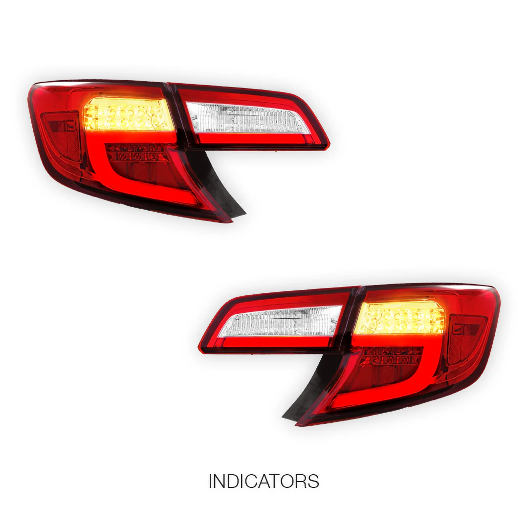 Toyota Camry XV50 (2012 - 2015) 3D LED Stripe Bar Tail Lights LH + RH - Image 4