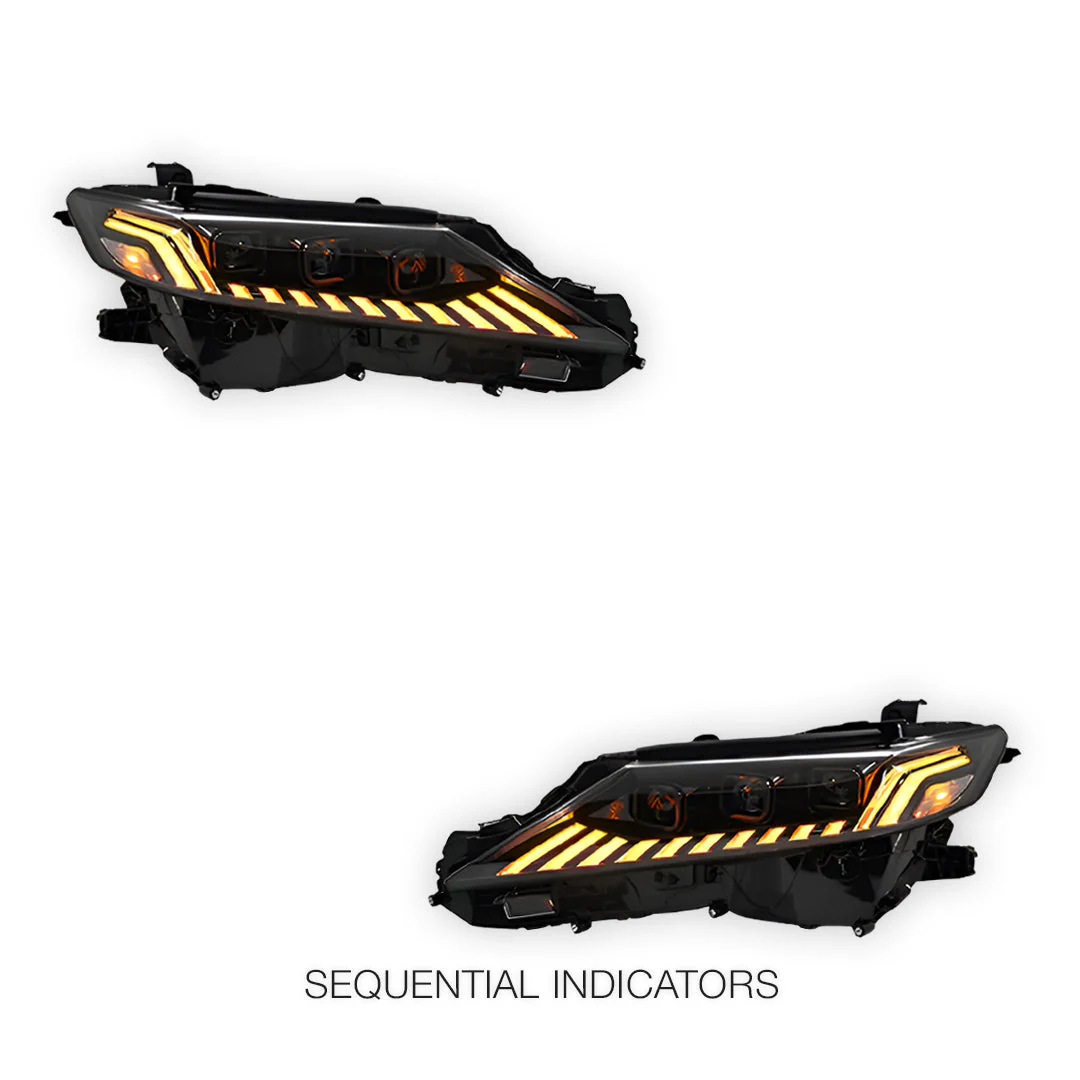 Toyota Camry XV70 (2018 - 2021) DRL Projector Headlights LH + RH - Image 3
