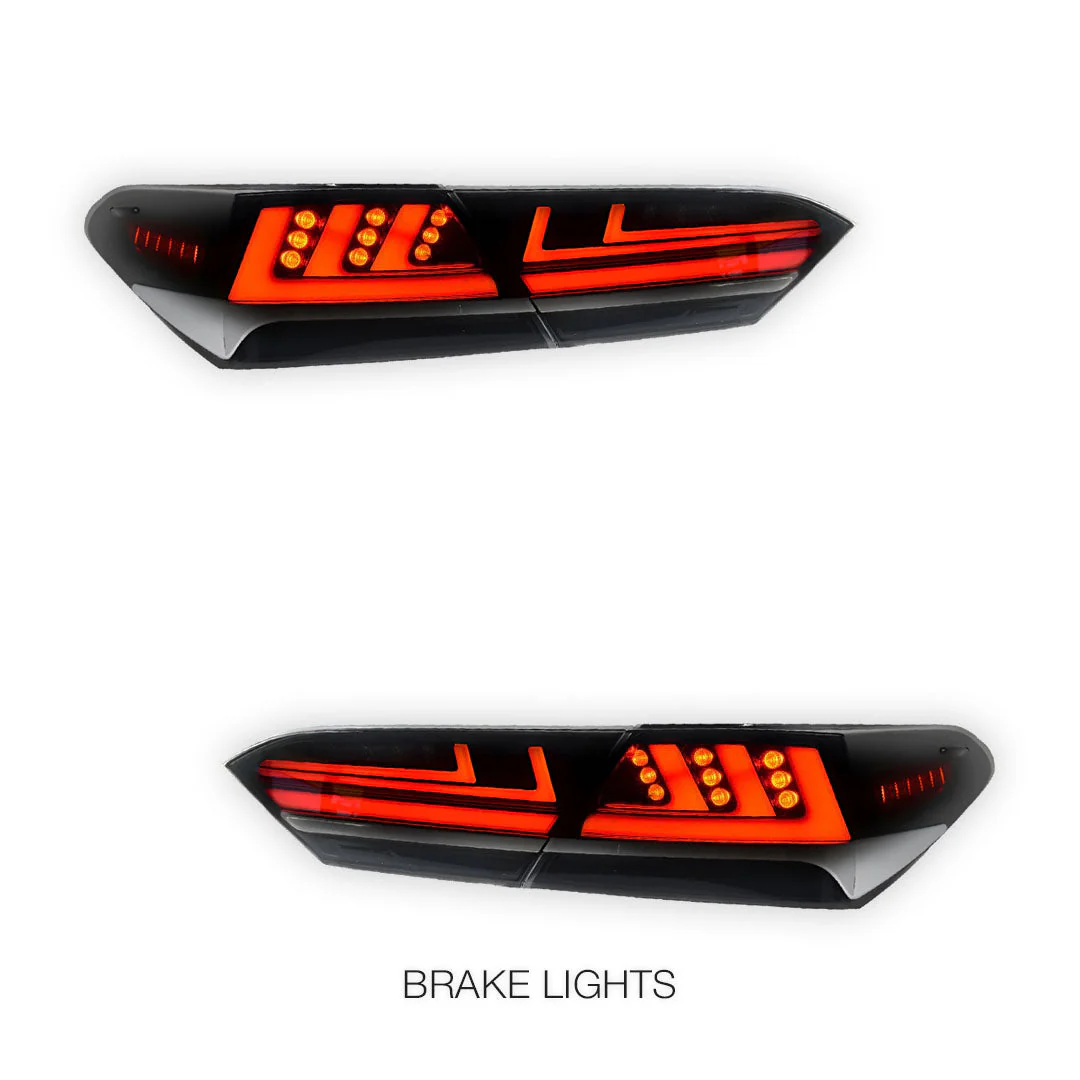 Toyota Camry XV70 (2018 - 2021) RGB Lambo Style Tail Lights LH + RH - Image 3