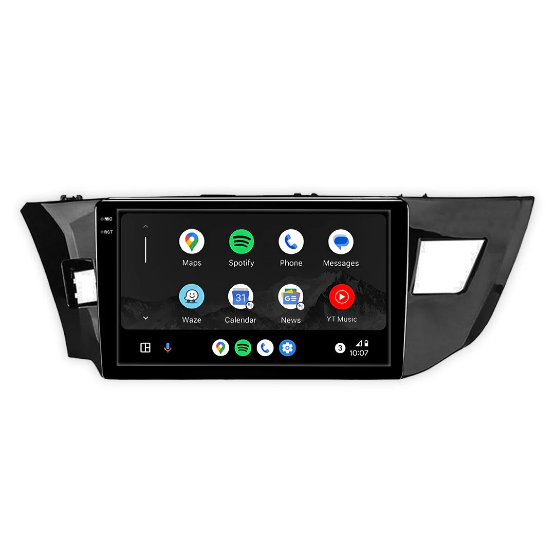 Toyota Corolla E160 / E170 / E180 (2013 - 2016) 9" Android Radio – Wireless Apple CarPlay & Android Auto - Image 3